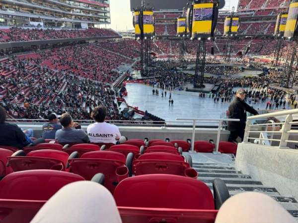 Levi's Stadium, section: 231, row: 6, seat: 1