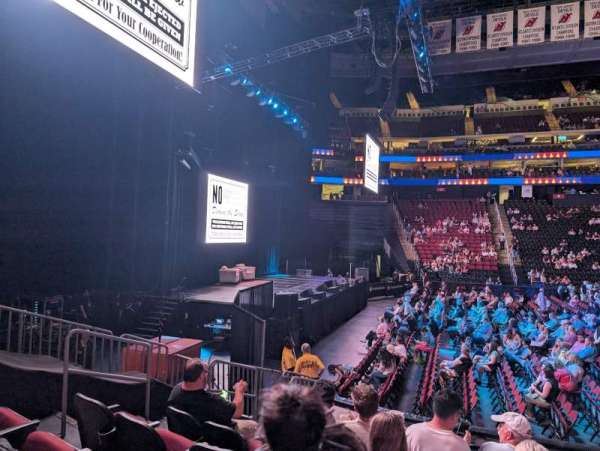 Prudential Center, section: 17, row: 9, seat: 7