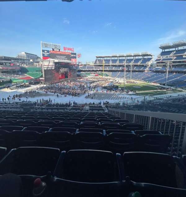 Nationals Park, section: 205, row: K, seat: 3