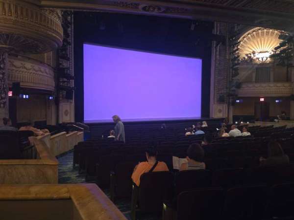Palace Theatre, Broadway, section: Orchestra L, row: R, seat: 1