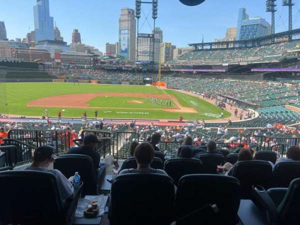Comerica Park, section: TD132, row: G, seat: 5