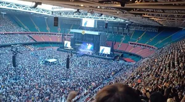 Principality Stadium, section: U15, row: 29, seat: 31