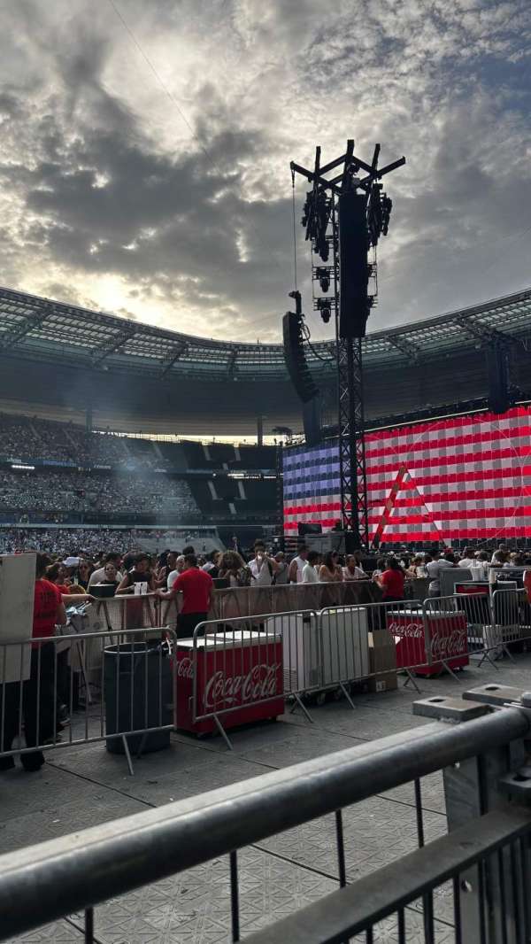 Stade de France, section: D4, row: 01, seat: 5