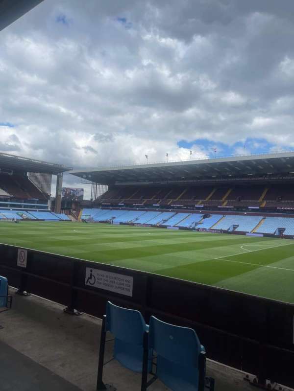 Villa Park, section: L3, row: Ss