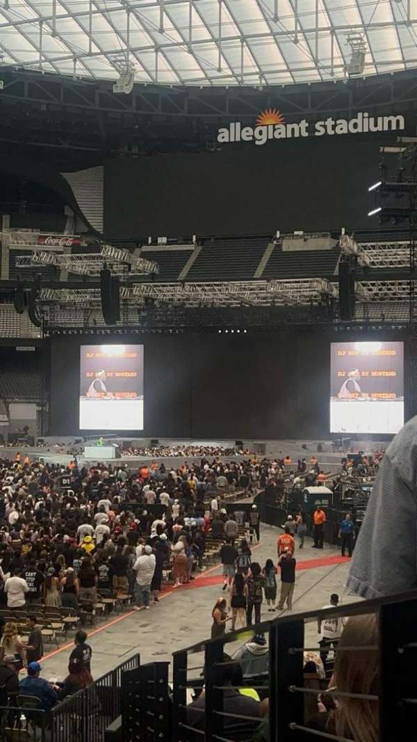 Allegiant Stadium, section: 142, row: 11, seat: 2