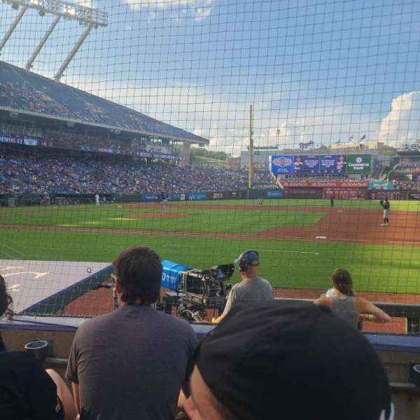 Kauffman Stadium, section: 136, row: C, seat: 5