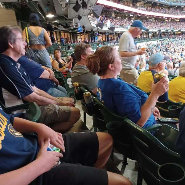 American Family Field, section: 117, row: 26, seat: 6