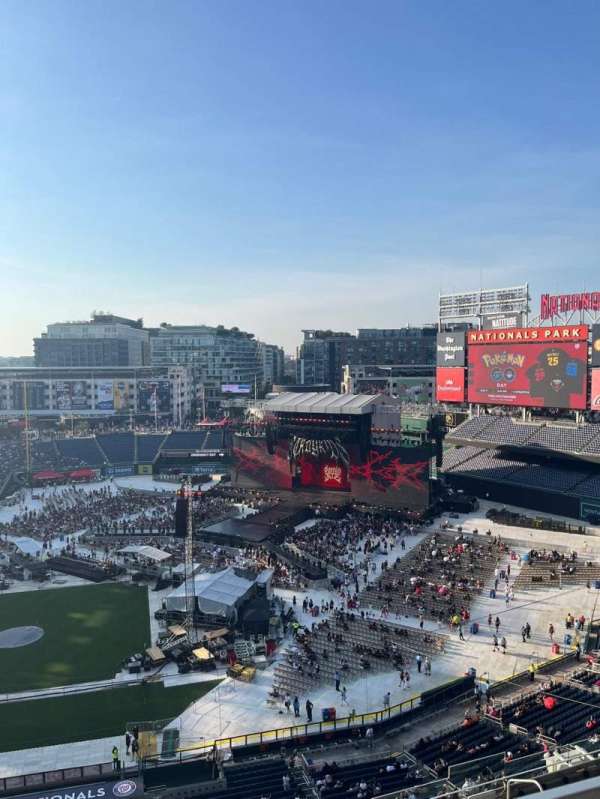 Nationals Park, section: 418, row: K, seat: 26