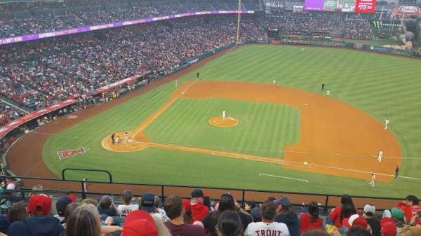 Angel Stadium, section: 425, row: J, seat: 6