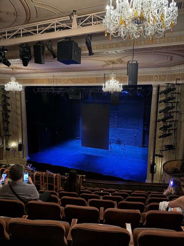 Music Box Theatre, section: Mezzanine R, row: J, seat: 12