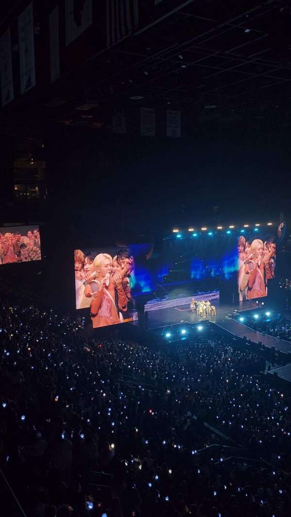 Frost Bank Center, section: 205, row: 1, seat: 7