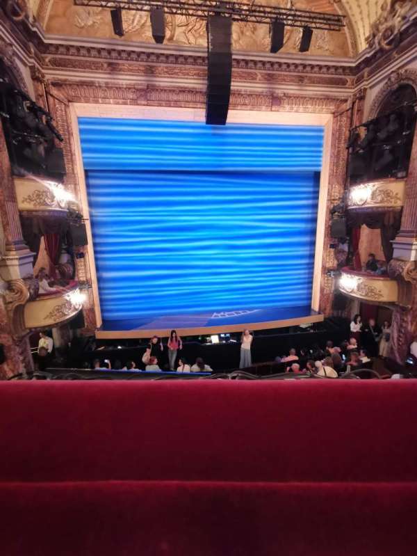 Novello Theatre, section: Dress Circle, row: A, seat: 17