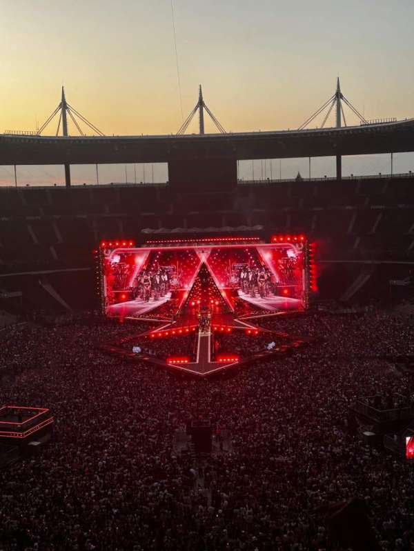 Stade de France, section: Z7, row: 69, seat: 5