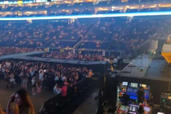 The O2, London, section: 113, row: M, seat: 421