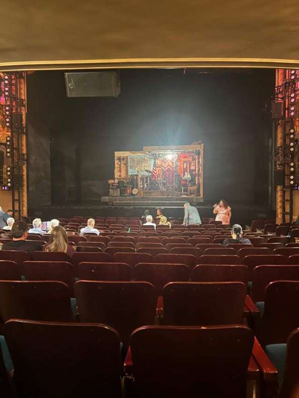 Longacre Theatre, section: Orchestra C, row: P, seat: 104