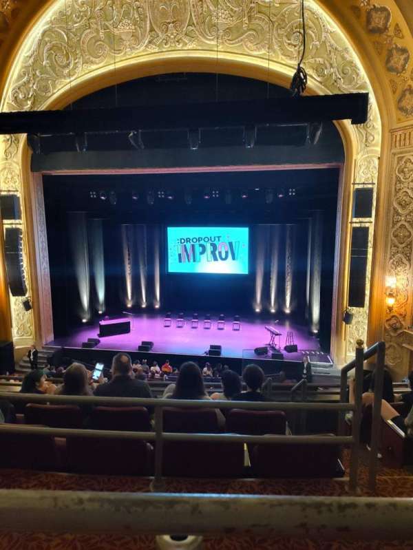Paramount Theatre, Seattle, section: Mezzanine 12, row: A, seat: 2