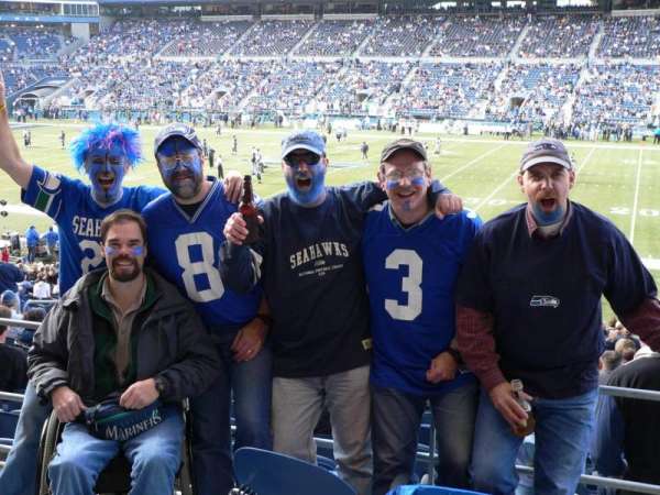 Lumen Field, section: 111, row: Z1, seat: 12