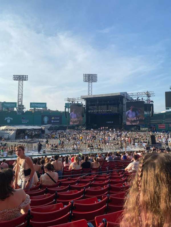 Fenway Park, section: Loge Box 102, row: HH, seat: 2
