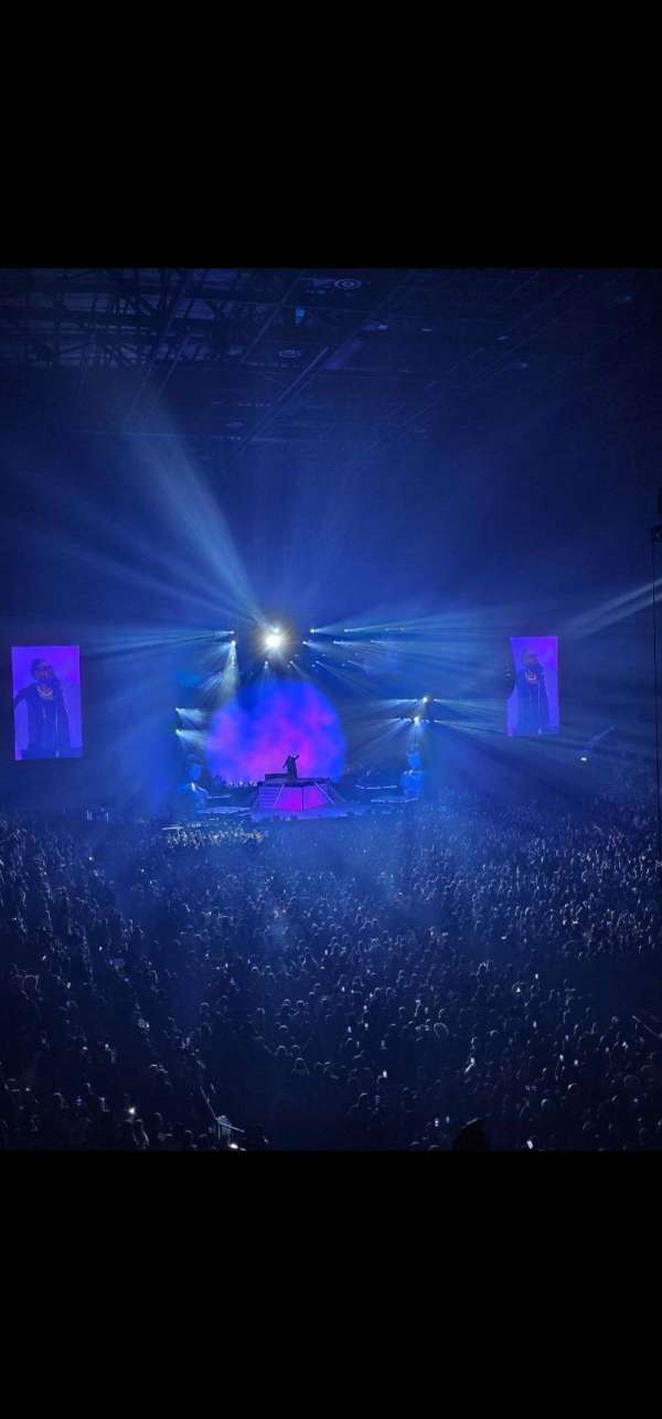 AO Arena, section: 107, row: W, seat: 5