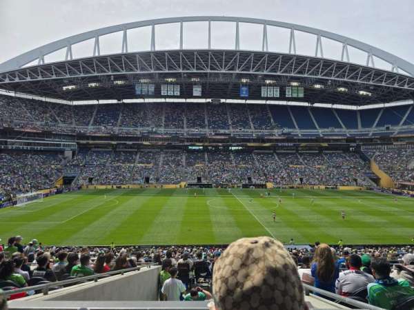 Lumen Field, section: 210, row: J, seat: 8