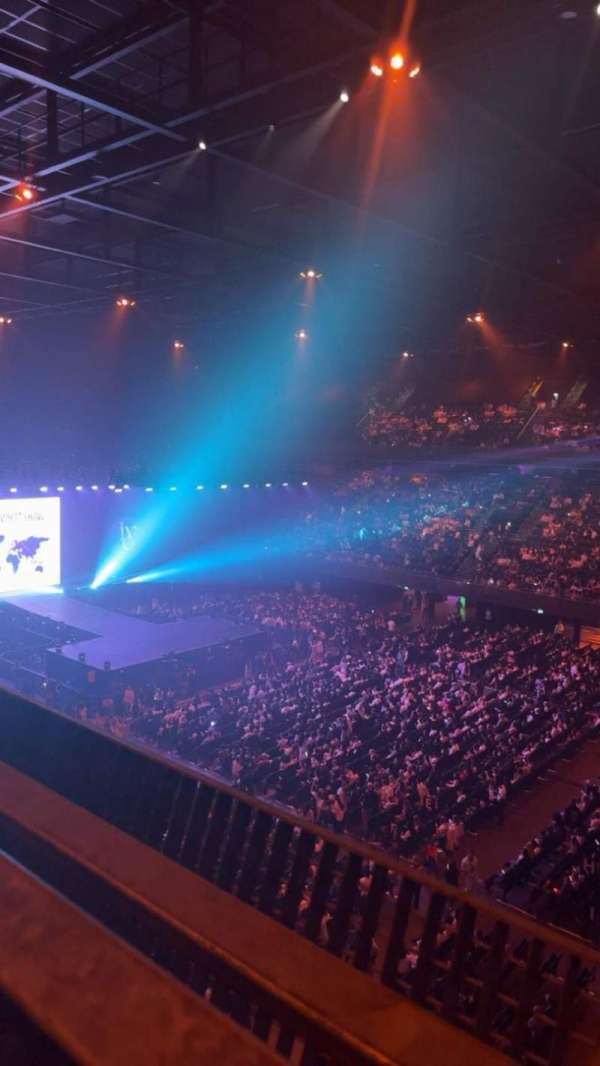 Ziggo dome, section: 210, row: 1, seat: 12