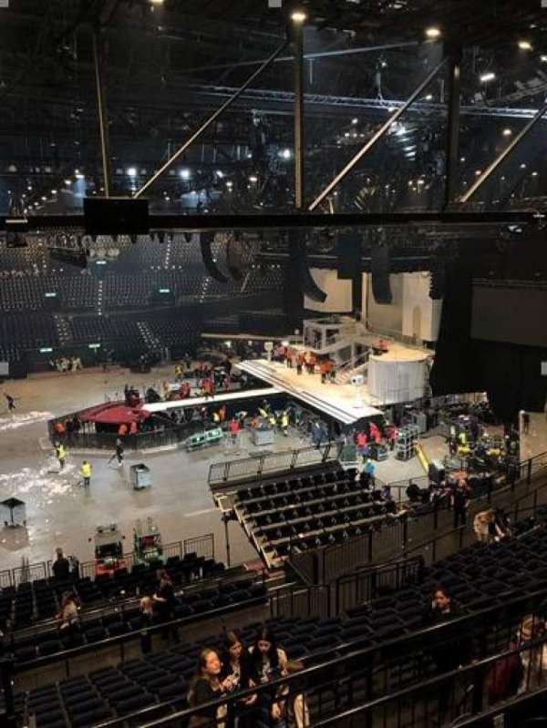 Hallenstadion, section: H2, row: 48, seat: 18
