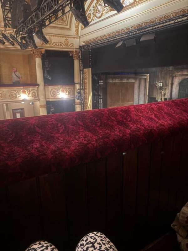 Lyric Theatre, West End, section: Grand Circle, row: A, seat: 6