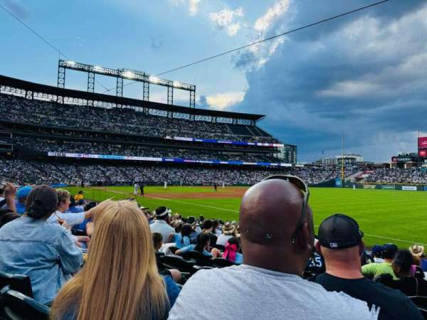 Coors Field, section: 116, row: 15, seat: 7