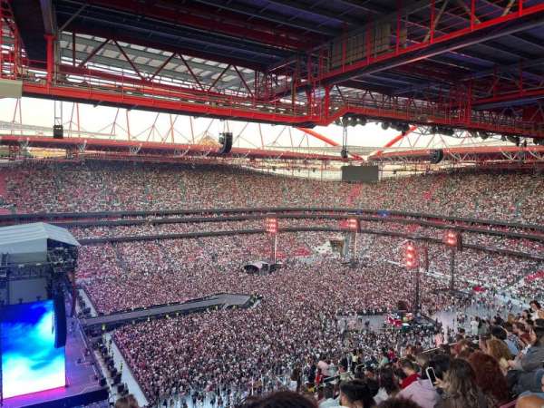 Estádio da Luz, section: 42, row: AB, seat: 14