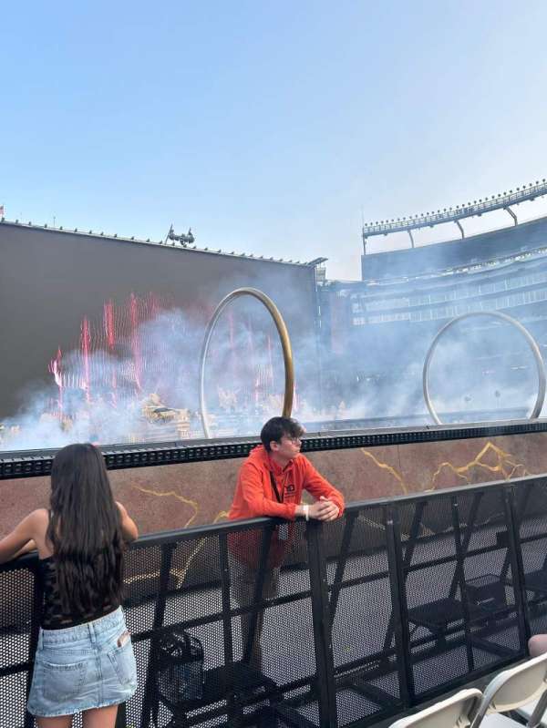 Gillette Stadium, section: Floor B4, row: 3, seat: 11