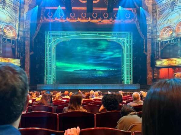 London Coliseum, section: Stalls, row: O, seat: 11