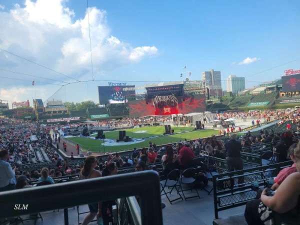 Wrigley Field, section: 218, row: 4, seat: 19