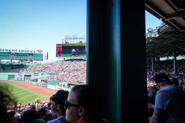 Fenway Park, section: Grandstand 7, row: 1, seat: 15