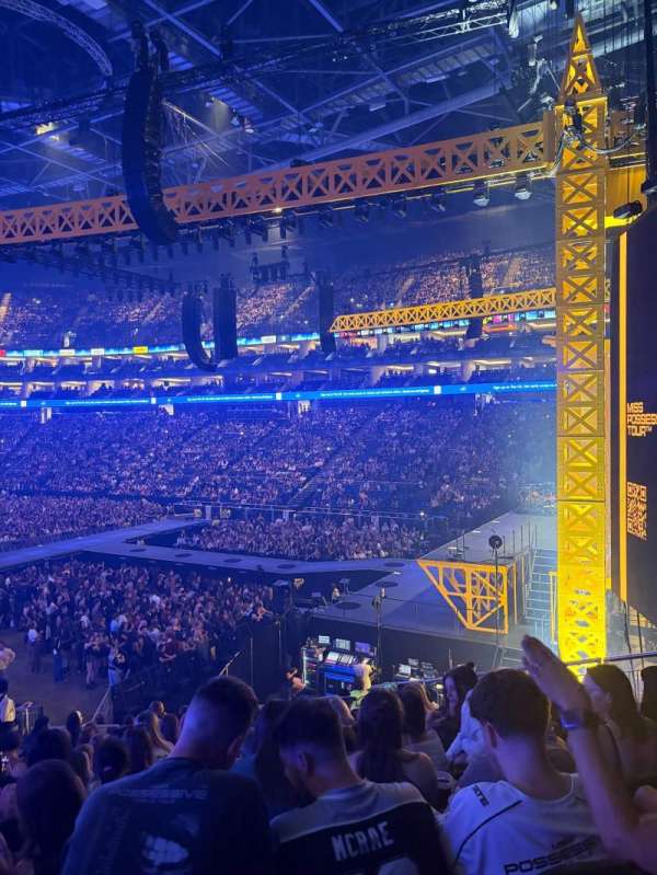 The O2, London, section: 113, row: W, seat: 420