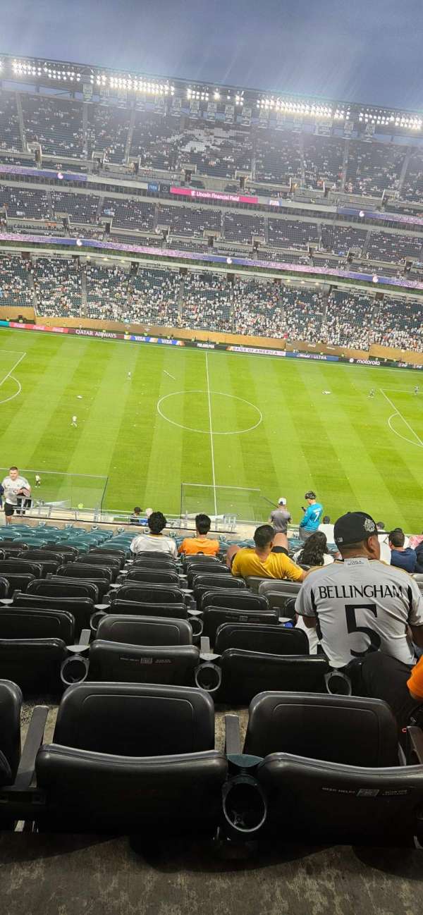 Lincoln Financial Field, section: 201, row: 21, seat: 35