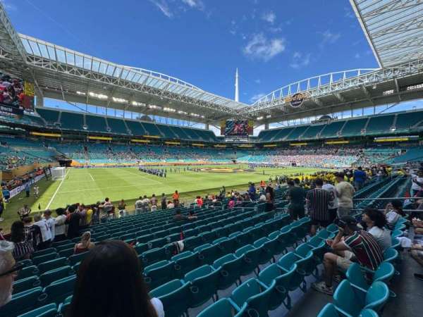 Hard Rock Stadium, section: 150, row: 16, seat: 12