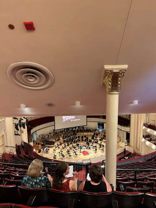 Orchestra Hall, Chicago, section: Upper Balcony Left, row: R, seat: 21