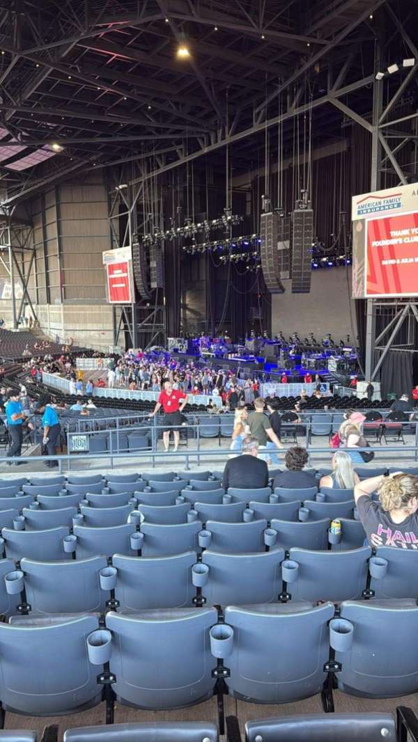 American Family Insurance Amphitheater, section: 202, row: K, seat: 10