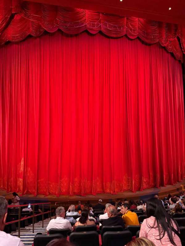 O Theatre, section: 103, row: N, seat: 2