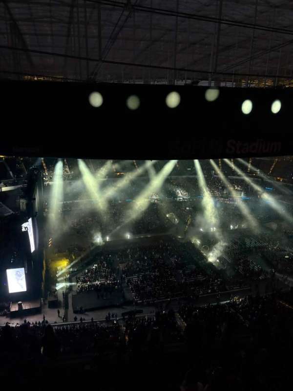 Sofi stadium, section: 511, row: 1, seat: 7