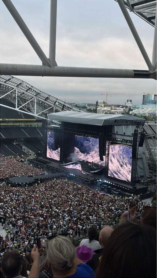 Aviva Stadium, section: 506, row: U, seat: 28