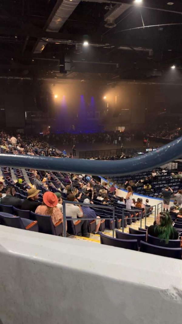 Blue Cross Arena, section: 212, row: A, seat: 1