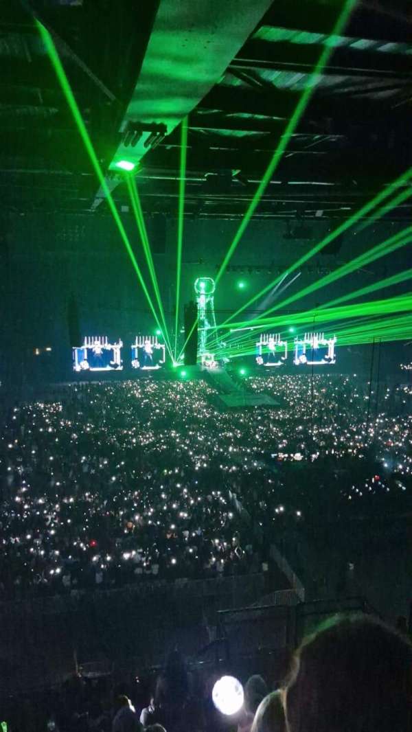 Paris La Défense Arena, section: 410, row: 54, seat: 5
