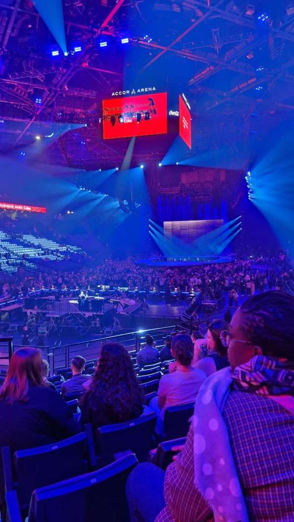 Accor Arena, section: Balcon B, row: 13, seat: 14