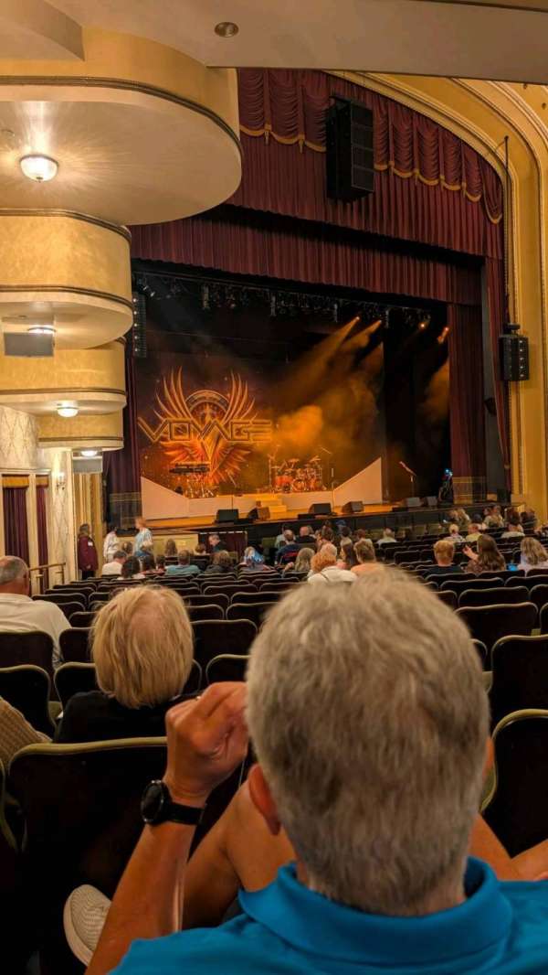 Hanover Theatre, section: Orch Left, row: Q, seat: 34