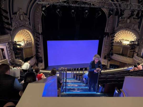 Palace Theatre, Broadway, section: Rear Mezzanine L, row: K, seat: 119