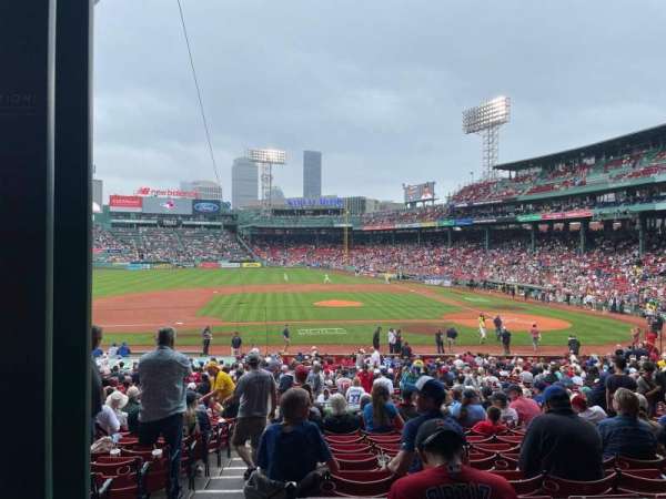 Fenway Park, section: Grandstand 25, row: 4, seat: 24