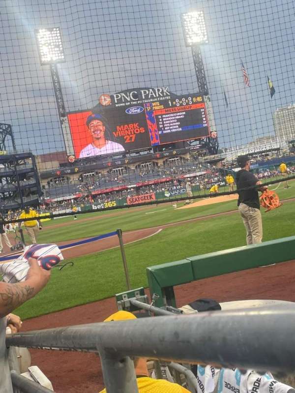 PNC Park, section: 14, row: E, seat: 1