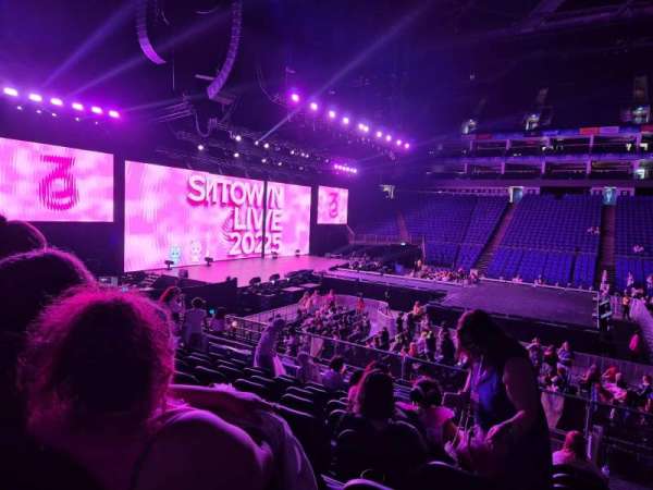 The O2, London, section: 101, row: Q, seat: 46