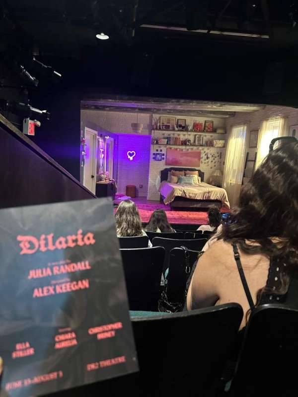 dr2 theatre, row: G, seat: 8